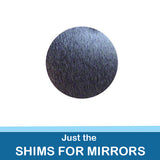 3 inch Button Parts: Just the Shims for Mirror buttons