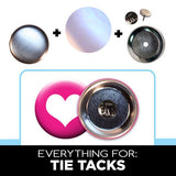 2.25 inch button parts: Everything for Tie Tacks